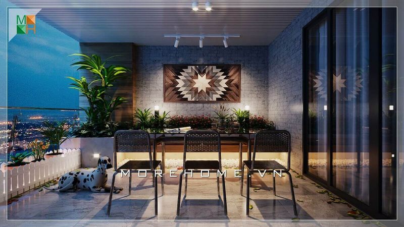 Mẫu thiết kế ban công đẹp, phong cách hiện đại cho biệt thự, nhà phố.