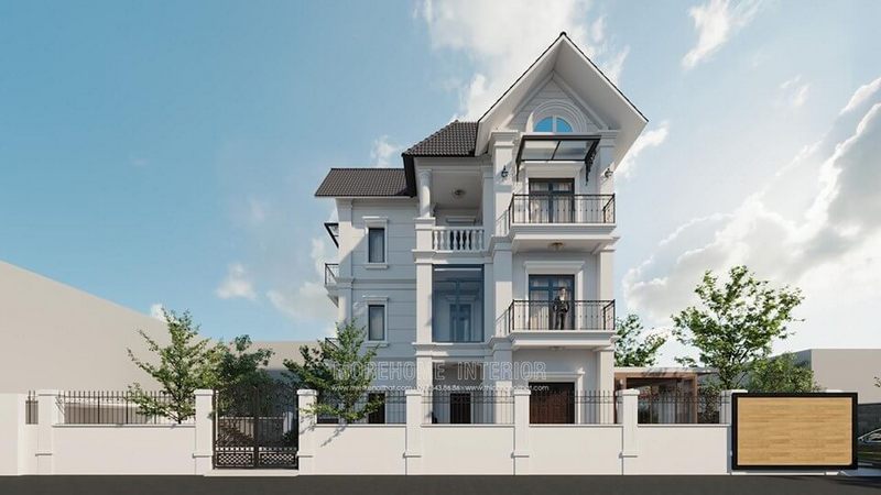 Thiết kế biệt thự phố sang trọng với lối kiến trúc hiện đại mang lại cho gia chủ không gian sông thoải mái giữa chốn thị thành đông đúc Thiết kế kiến trúc hiện đại cho nahf phố, biệt thự